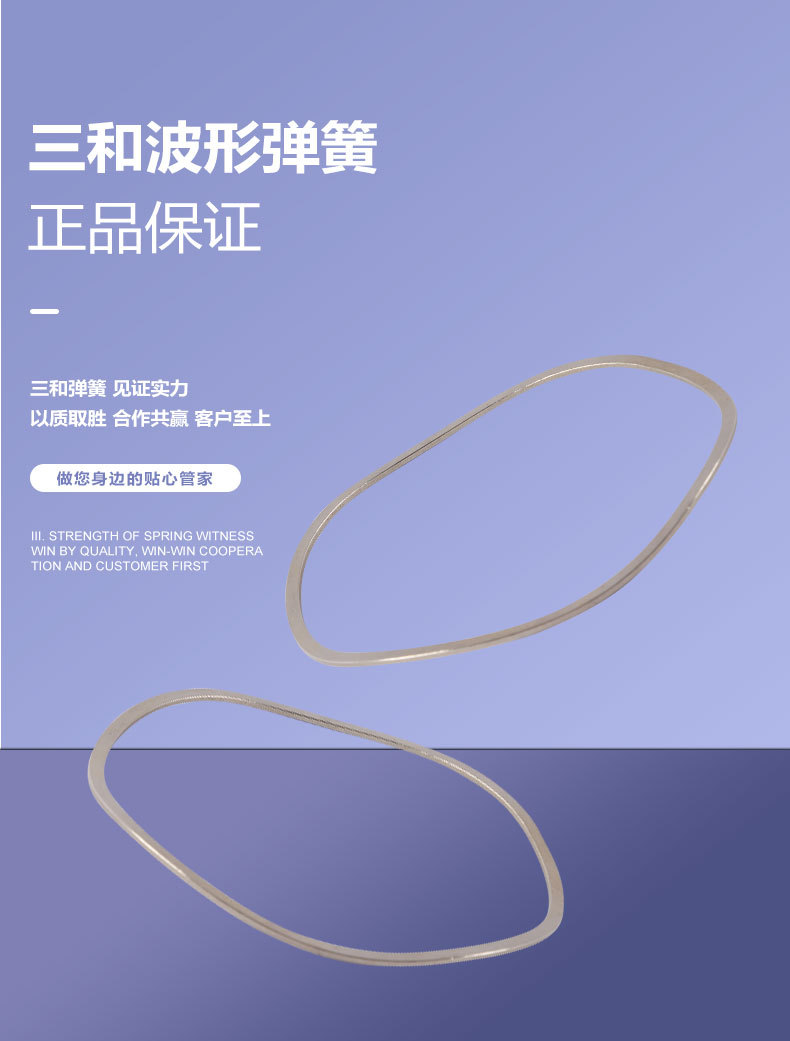 不锈钢封闭单层波形弹簧垫片 - 2
