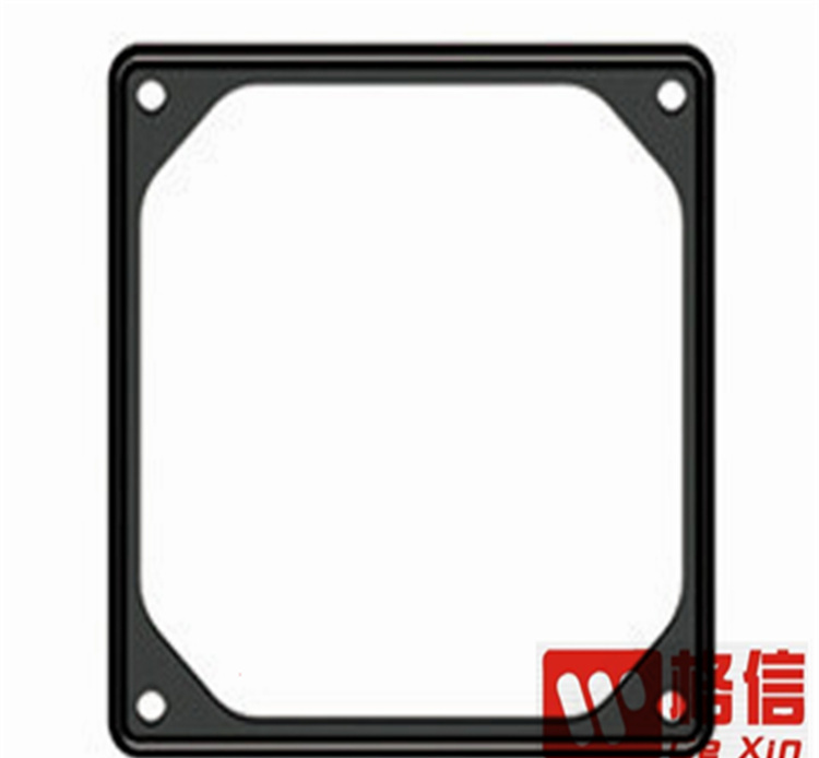 网格橡胶垫 格信橡胶耐高温密封垫 电器白色橡胶防震圆垫圈 - 3