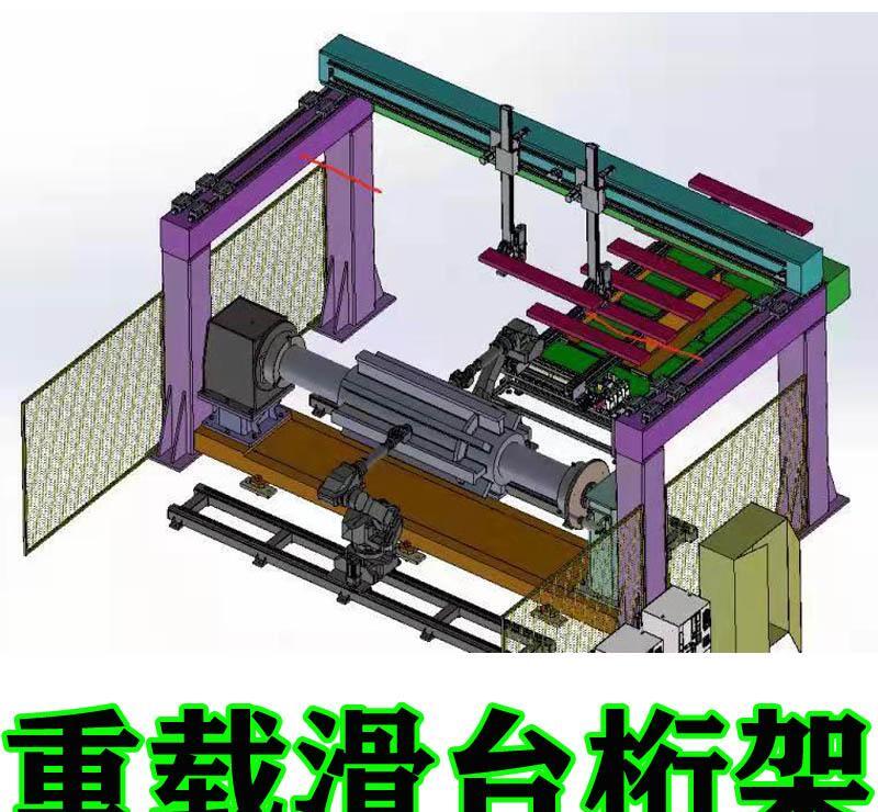 重载工业机械手,桁架机器人,第七轴应用解决方案 - 3