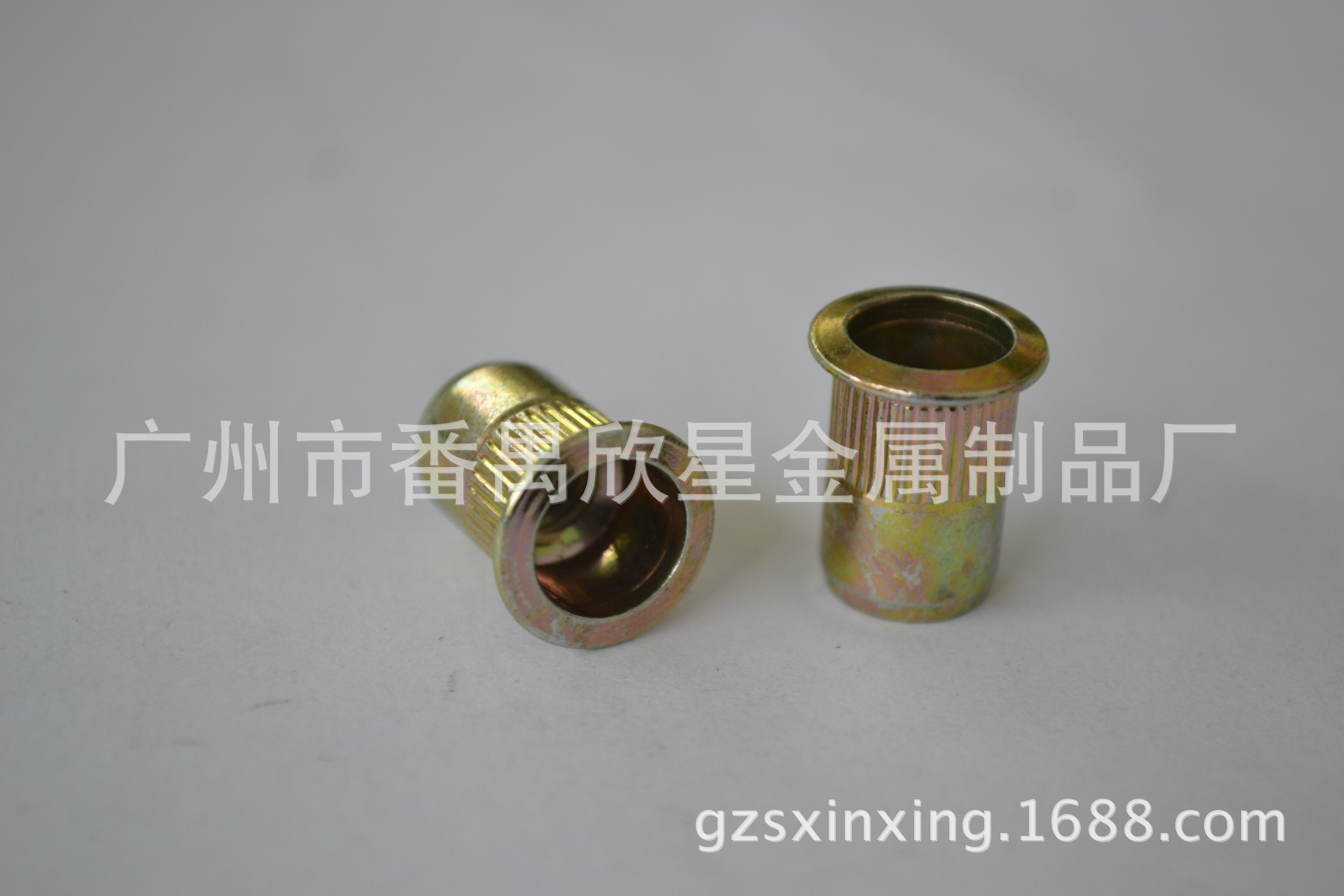 优质低价碳钢大/小花边拉铆螺母竖纹 花螺母 - 3