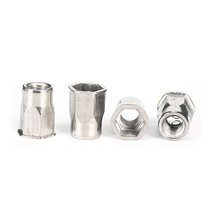 不锈钢304材质小头半六角/六方拉铆螺母 M3M4M5M6