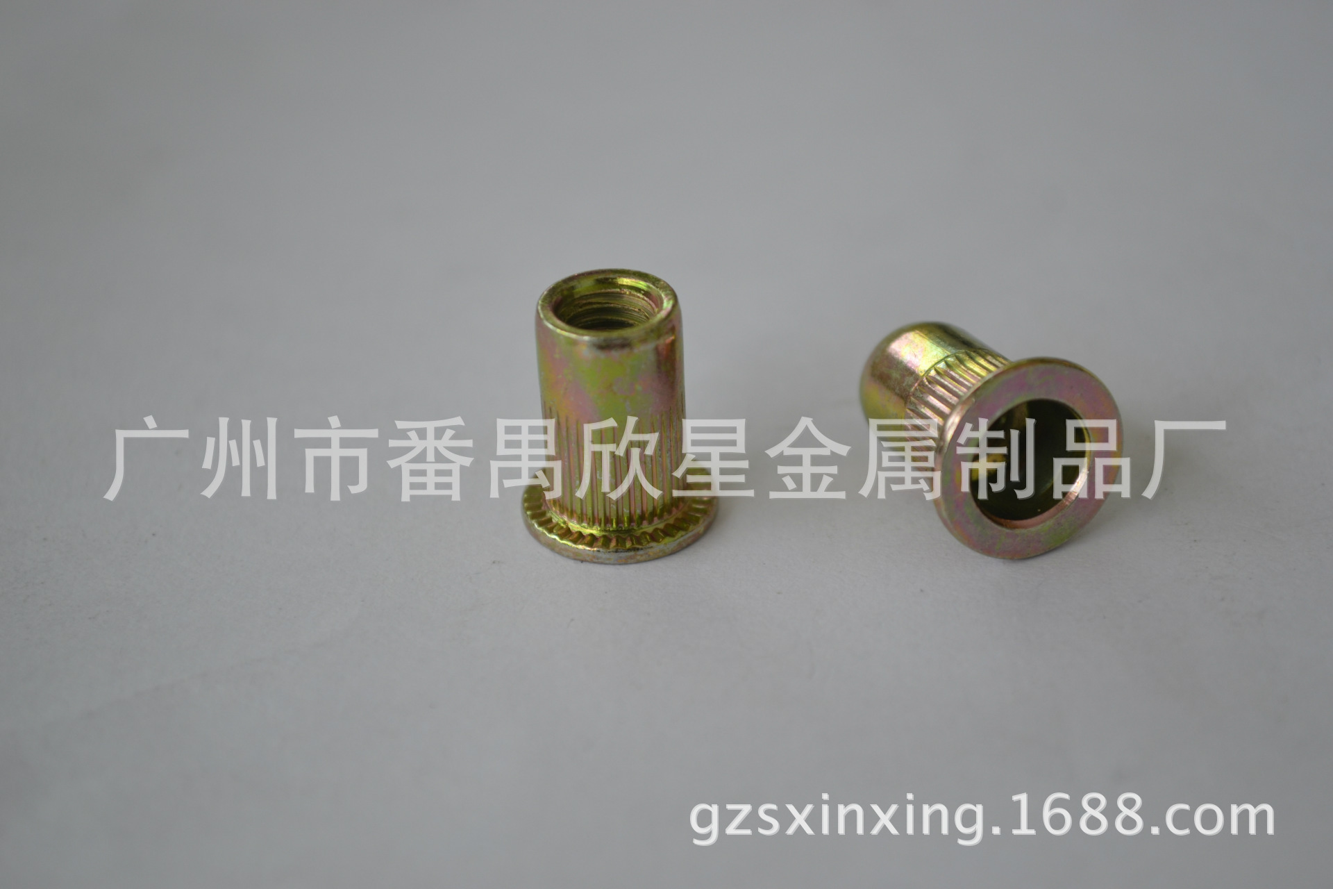 优质低价碳钢大/小花边拉铆螺母竖纹 花螺母 - 4