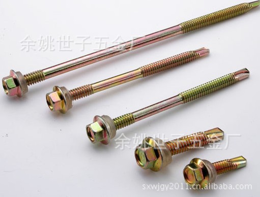 5.5*150 彩钢瓦螺钉，法兰钻尾，六角法兰自钻自攻螺钉 - 4