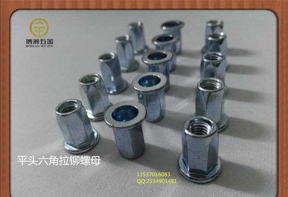 平头全六角拉铆螺母拉帽