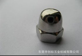 供应优质不锈钢盖形螺母,尼龙螺母,六角螺母,K形螺母法兰螺母