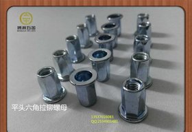 平头全六角拉铆螺母拉帽