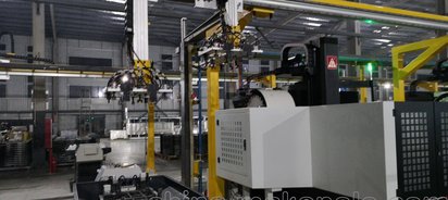 CNC数控加工机床自动上下料机械手 上海库比克厂家生产供应