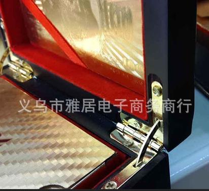 供应木盒批发 镀金礼盒 金箔专用木盒 外贸扑克盒