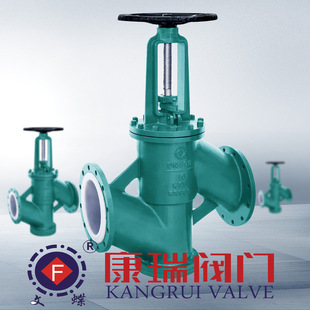 H41F4 衬氟止回阀 衬里 耐酸碱 防腐蚀 衬四氟阀门 - 4
