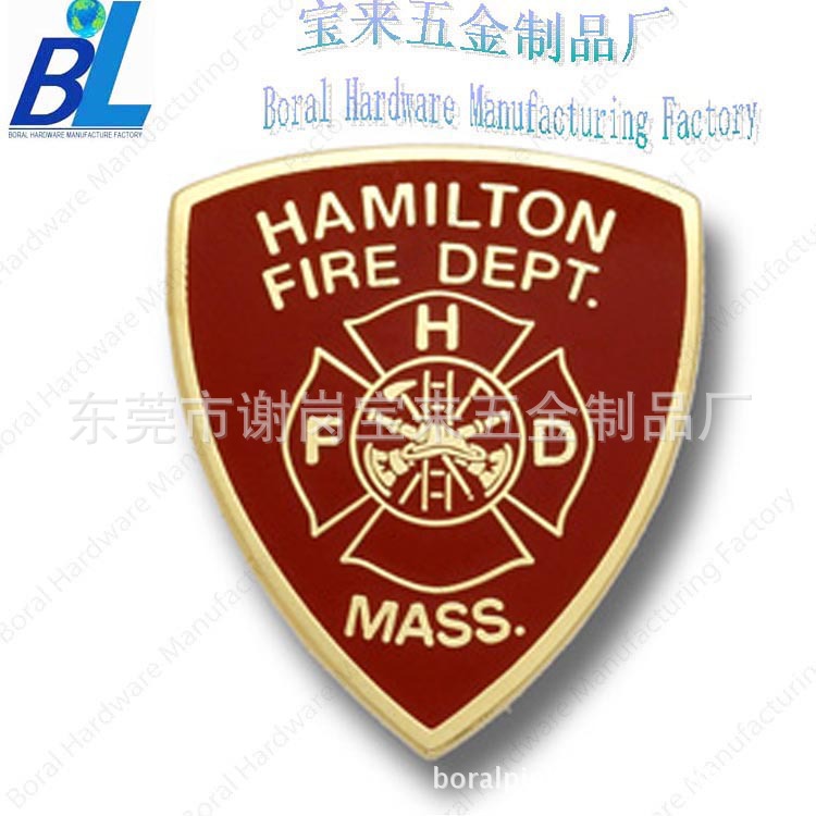 订做高品质徽章，部门镀金证章,价格实惠，出货快 - 2