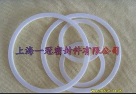 供应PTFE四氟挡圈 铁氟龙挡圈 四氟螺旋挡圈 四氟垫片