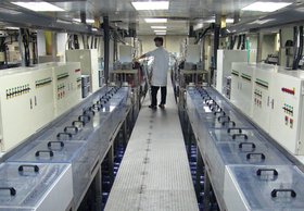 连续电镀设备,使用高科技