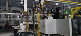 CNC数控加工机床自动上下料机械手 上海库比克厂家生产供应