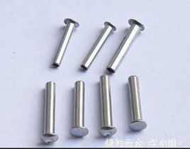 欢迎来图来样加工制造各种型号优质 非标 平头散热片实心铆钉