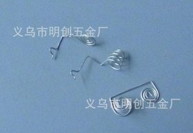 厂家生产:用于玩具,电器,饰品,扭转弹簧