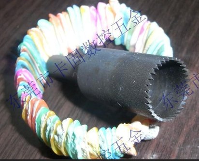 直销 30mm佛珠刀 圆珠开孔器 刀壁厚度1.0 热处理细齿木珠刀