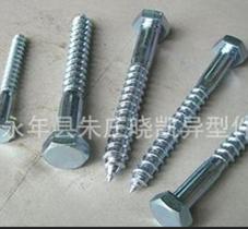 GB/T102六角头木螺钉 六角木螺丝 国标六角木螺丝 欢迎订购