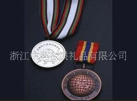 人民银行授权单位生产定制纯银纪念章 镀金奖章(图)