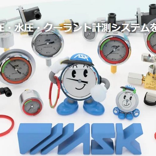 ASK 压力表 OPG-AS-G3/8-100X10MPa - 4