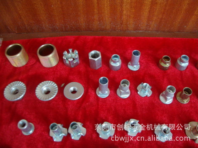 供应非标异型件，折弯螺母，套管，四爪钉，T帽等 - 4