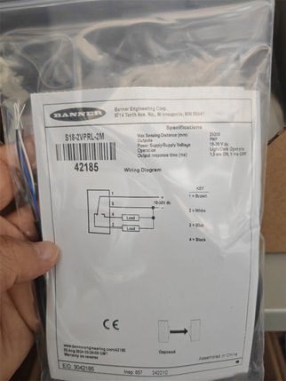 BANNER邦纳 72116 Q12AB6FF30温度传感器