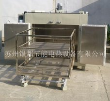 电加热金属钢铁件预热烘箱 五金轴承加热烘箱 电镀锌挂具式烘箱