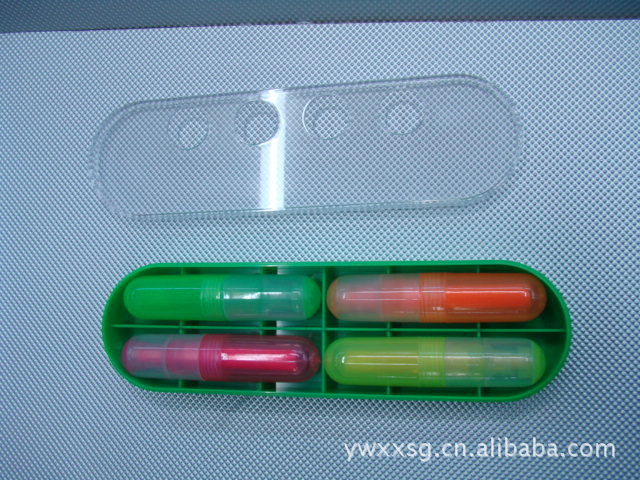 四色电镀盒装荧光笔 - 4