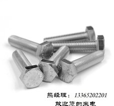 不锈钢六角螺栓 316L外六角螺钉 304L六角头螺栓