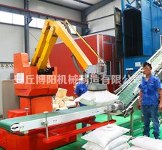 博阳机械手拆垛机 尿素自动拆垛机器人图纸