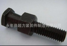 厂家供应 钢结构螺栓螺母 钢结构螺栓 不锈钢方头螺栓