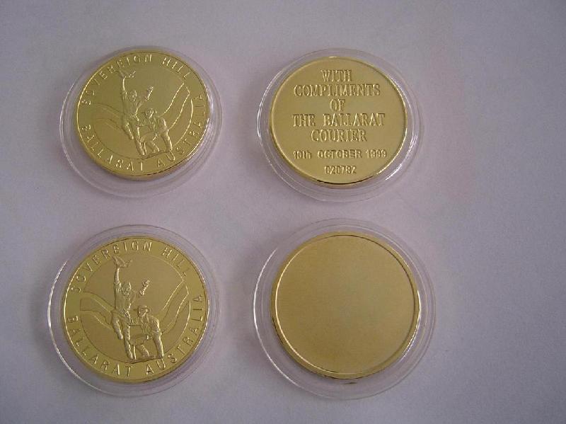 厂家生产仿古金 仿古铜 古银纪念币 周年庆纪念币 活动促销纪念章 - 2