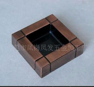 供应仿古铜电镀尼斯烟灰缸 金属工艺品 家居装饰品