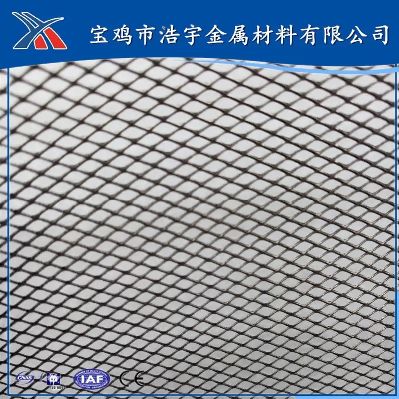 A2 钛网 钛菱形网 编织钛丝网