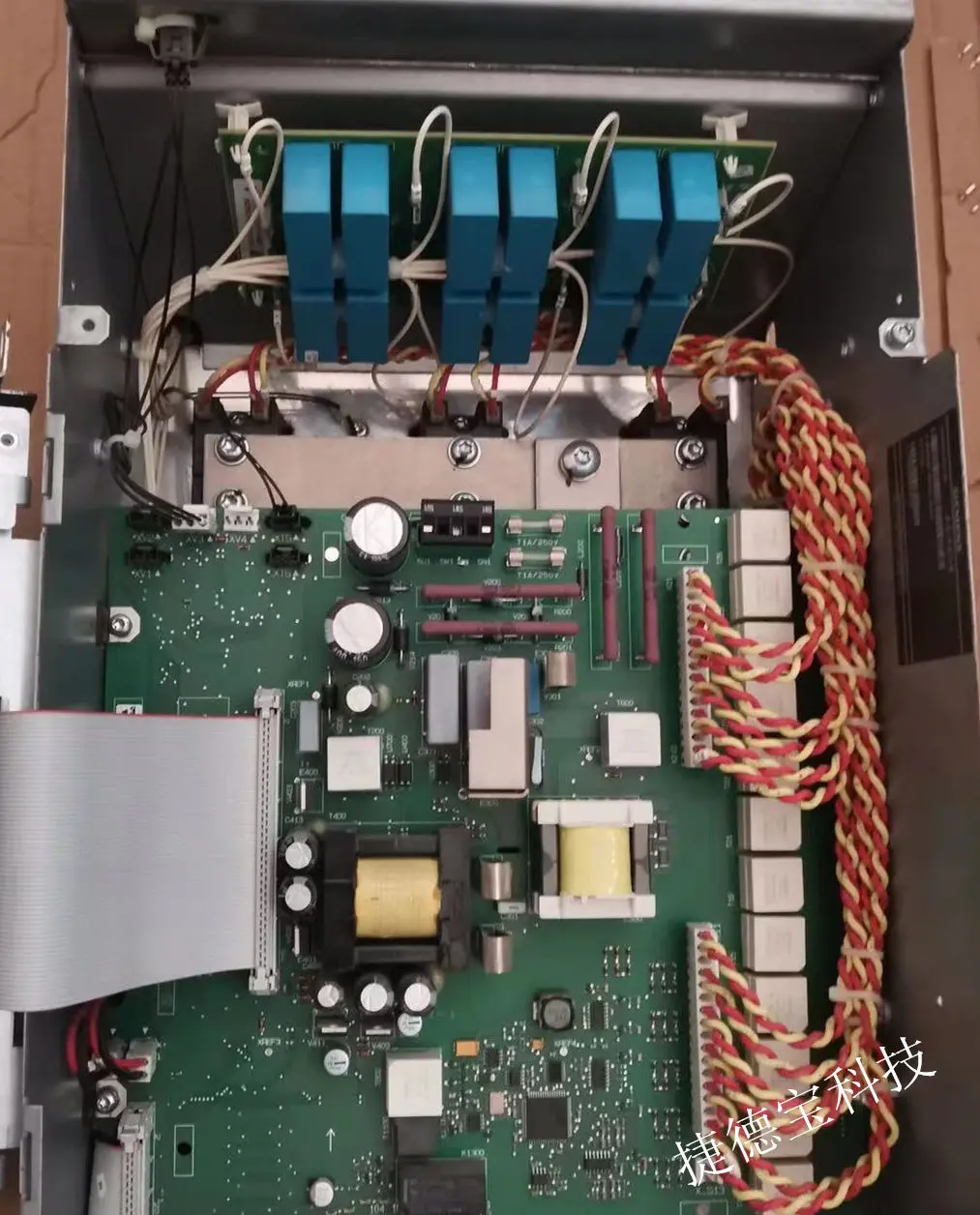 西门子6RA800直流调速器F30012功率单元温度传感器故障维修