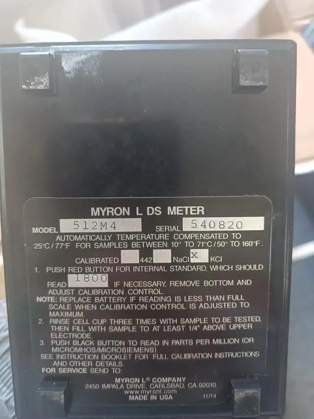 myronl电导率仪维修
