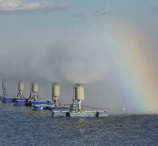 机械雾化蒸发塘高浓盐水处理 电镀废水蒸发器 现货
