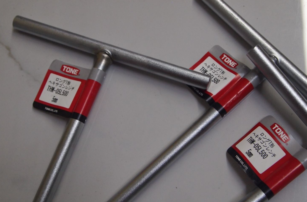 TONE前田五金手动工具内六角扳手THW-08L500 - 3