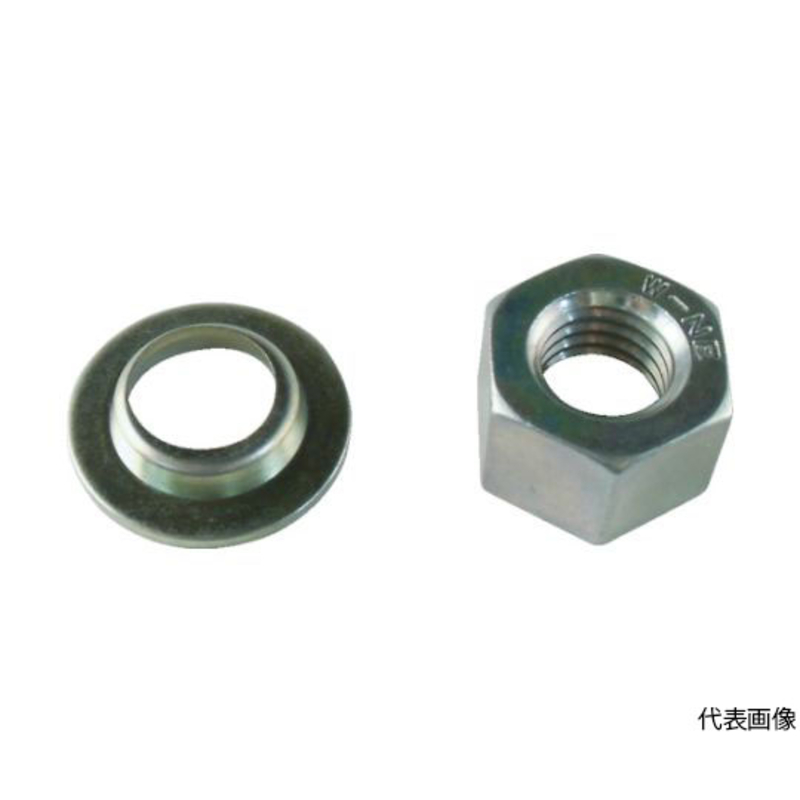 锁紧螺母 三价铬酸盐 M8 12个装 B766-0008 - 2