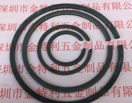 厂家直供YJT1069轴用压扁钢丝挡圈 规格齐全