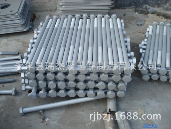厂家供应特大螺栓M56*360高强度螺栓 特大加长六角螺栓 - 2