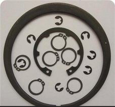 UNI7437 孔用钢丝挡圈不锈钢孔卡