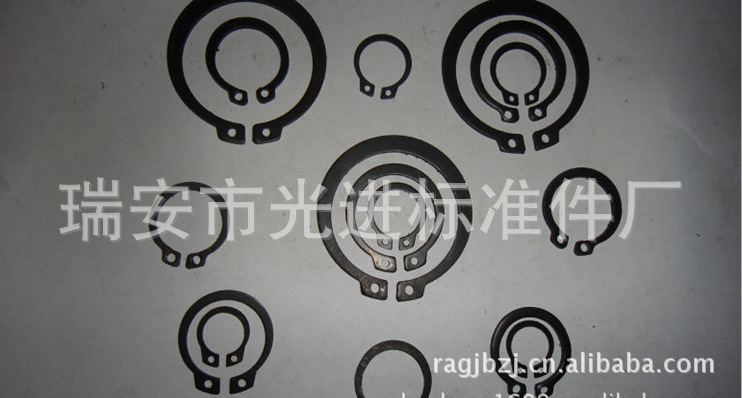 大量销售 机械工业用紧固件 坚固件 轴用挡圈 - 4