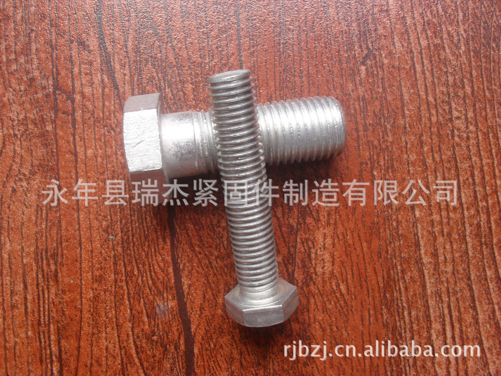 专业生产 国标M27*380外六角螺栓 高强度螺栓 外六角螺栓 - 3