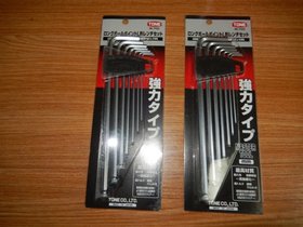 TONE前田BL700S长圆头L型内六角扳手套装组合