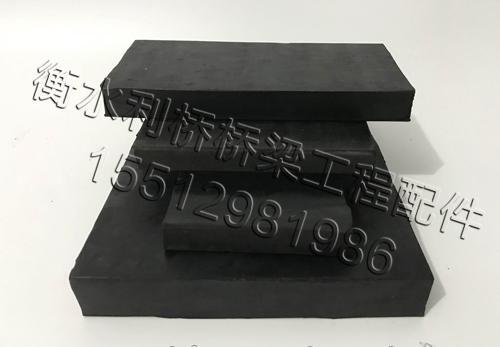 专业定制各规格型号带孔橡胶垫块 隔震垫片 桥梁缓冲橡胶垫圈 - 2