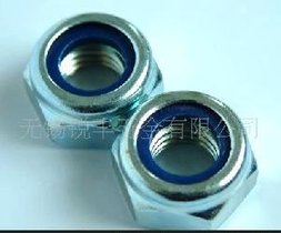 库存甩卖304 供应DIN985尼龙防松螺母(尼龙锁紧螺母)M8