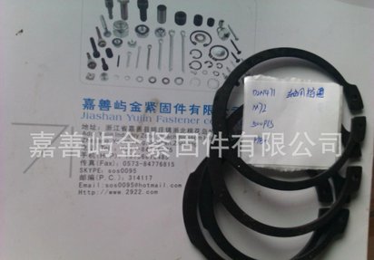 电机用挡圈卡簧,行星传动轴用卡簧,液压系统孔用卡簧,开口挡圈*