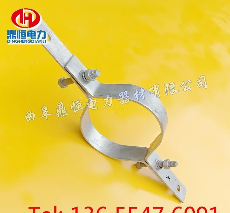 电力拉线抱箍 单长尾抱箍价格 光缆输配线路金具 - 3