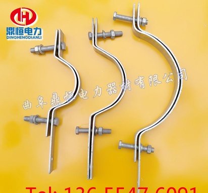 电力拉线抱箍 单长尾抱箍价格 光缆输配线路金具