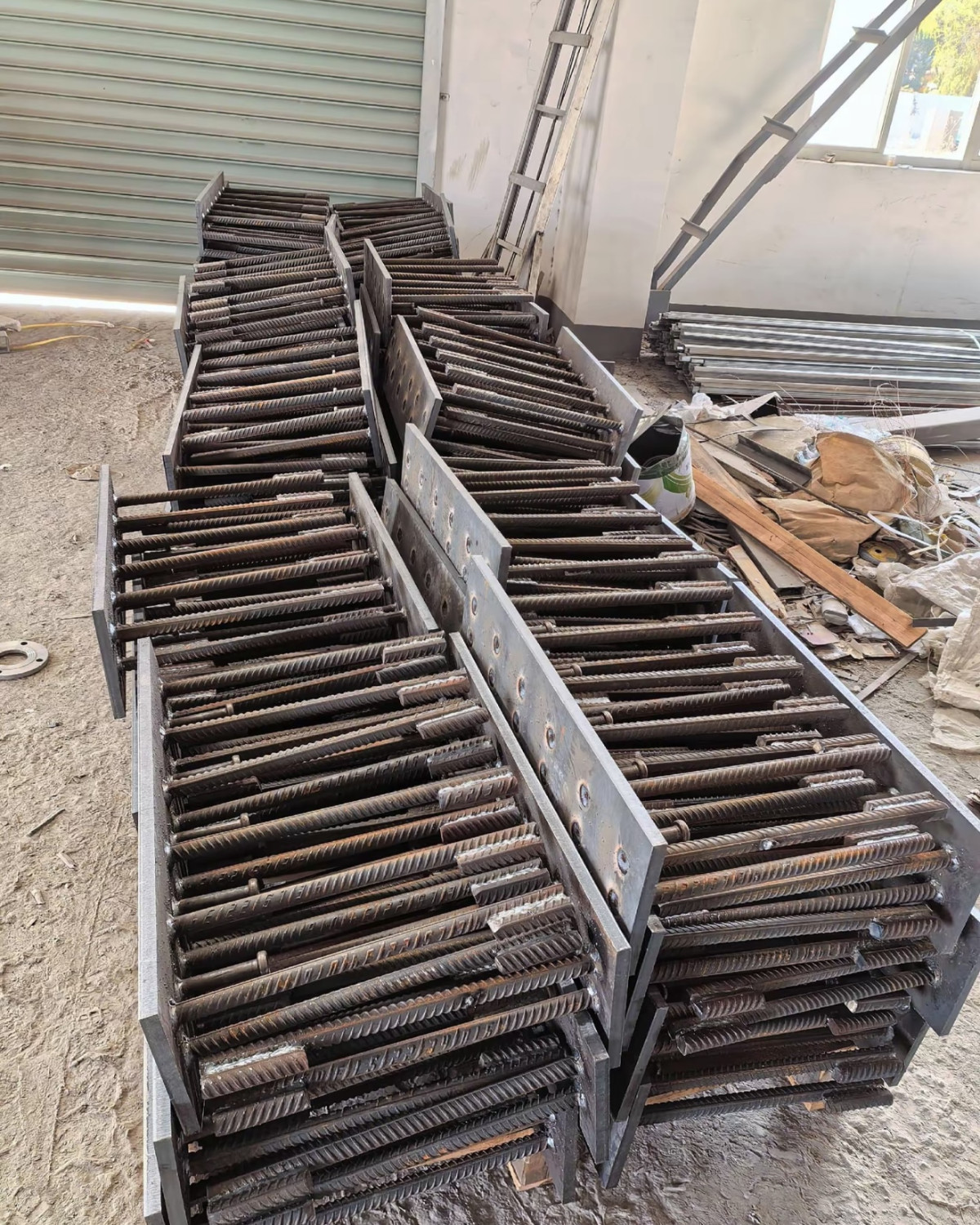重庆非标预埋件地脚螺栓加工不锈钢预埋板Q355B高强地脚笼批量加工出货 - 2